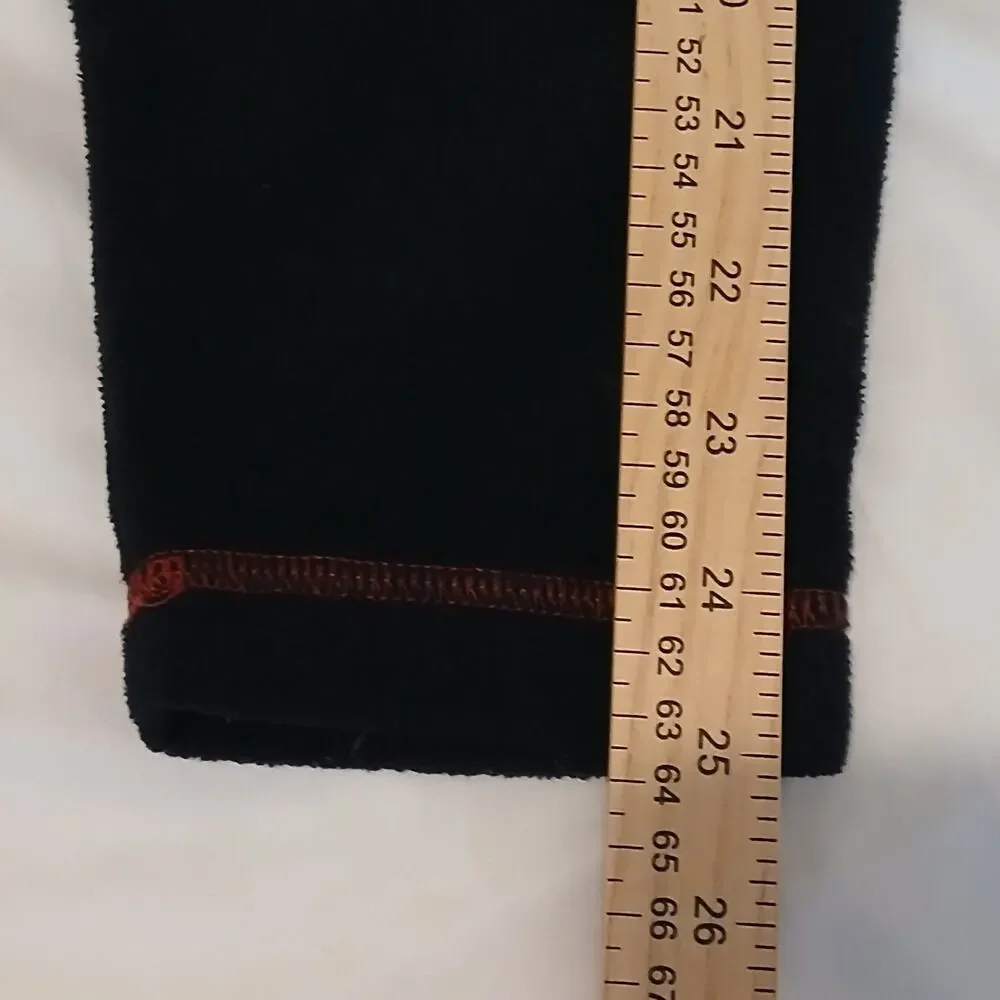 Weatherproof Mens L Black Quarter Zip Fleece Pullover Sweater Lightweight Casual